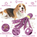 Plush Octopus Dog Snuffle Toy