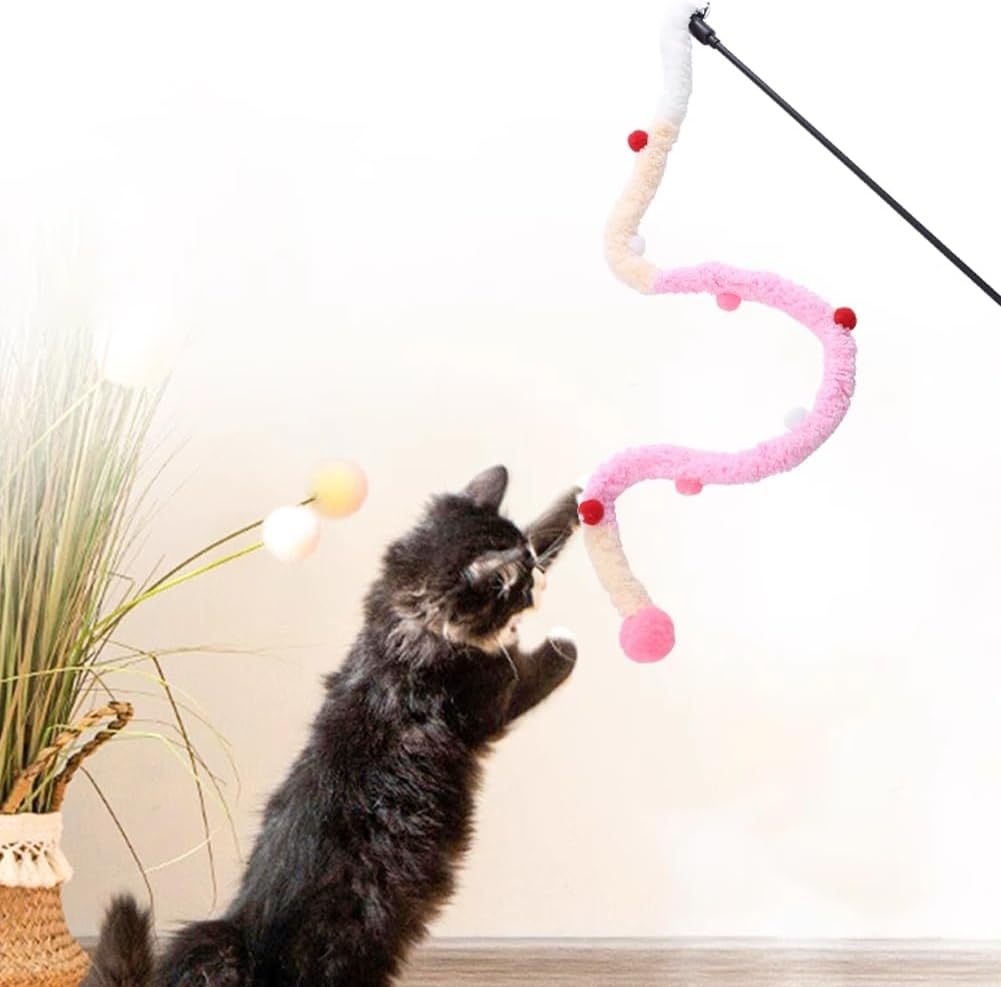 Colorful Cat Teaser Wand