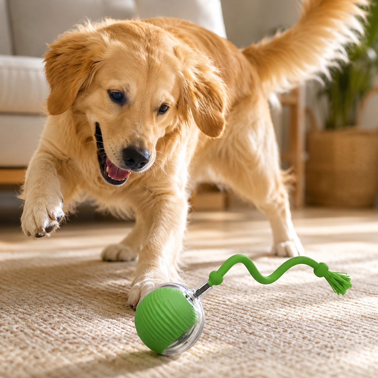 Smart Automatic Interactive Dog Ball