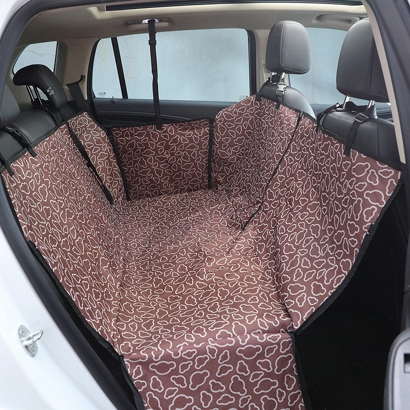 Luxury Waterproof Dog Car Seat Cover