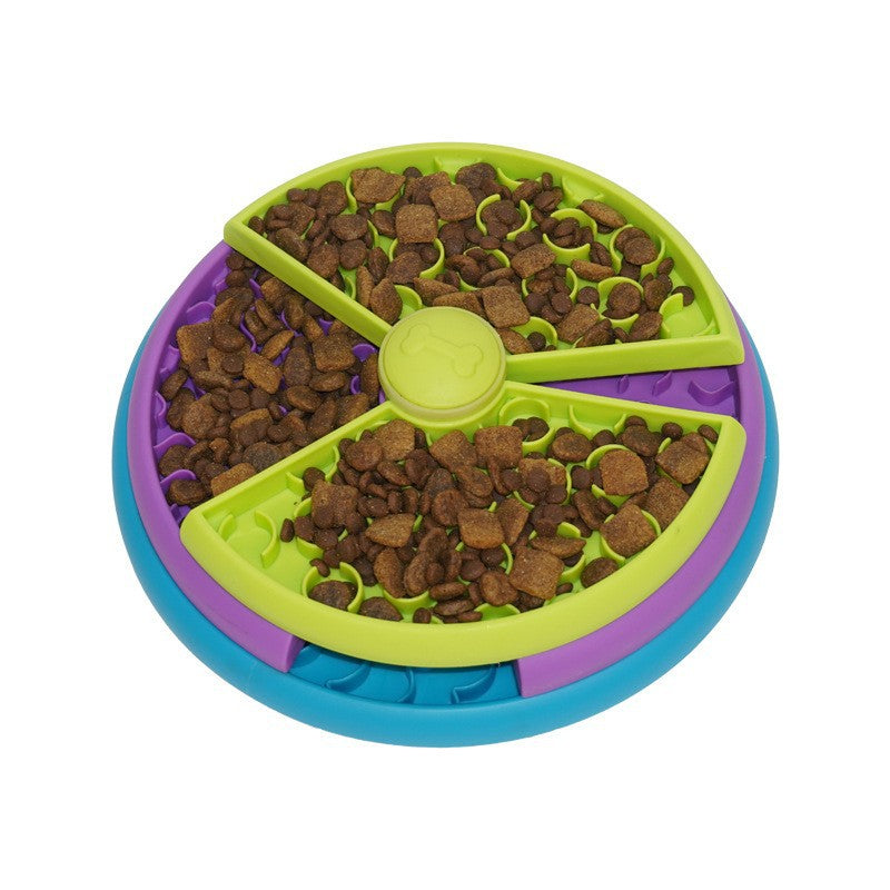 Interactive Slow Feeder Puzzle Bowl