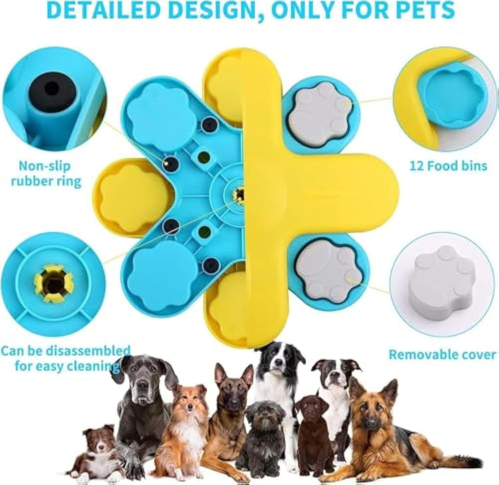 Dogs Food Puzzle Feeder Toys Interactive Dog Puzzle Toys