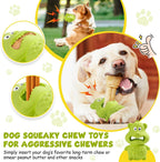 Indestructible Natural Rubber Toys for Chewers