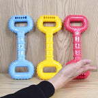 Interactive Dog Bone Toys With Pull Band, Dog Teething Toy