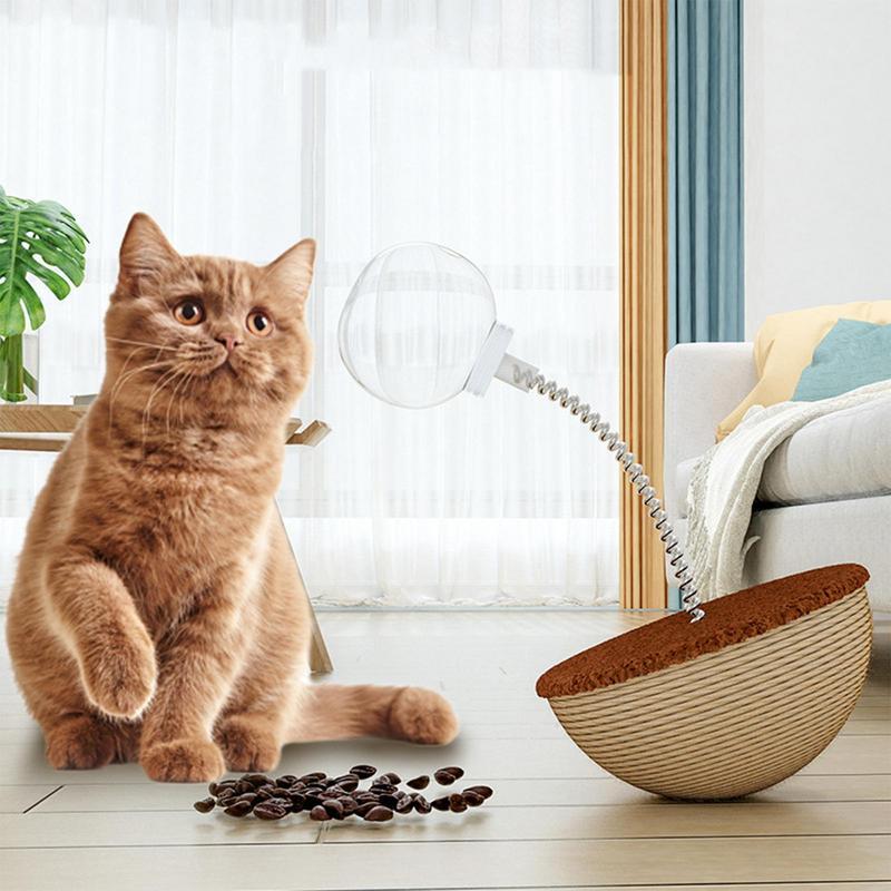 Auto-Balancing Cat Puzzle Feeder