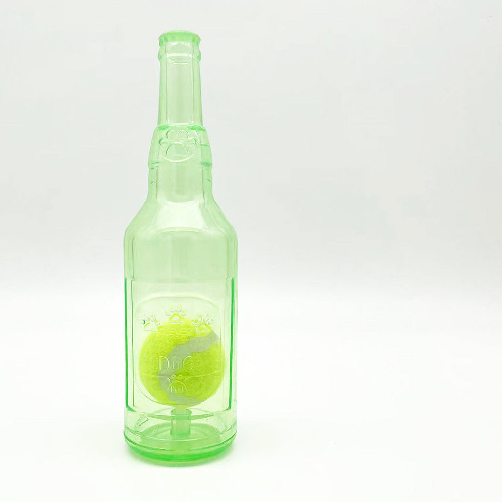 Water Bottle Dog Toy Squeaky Dog Toys For Aggressive Chewers