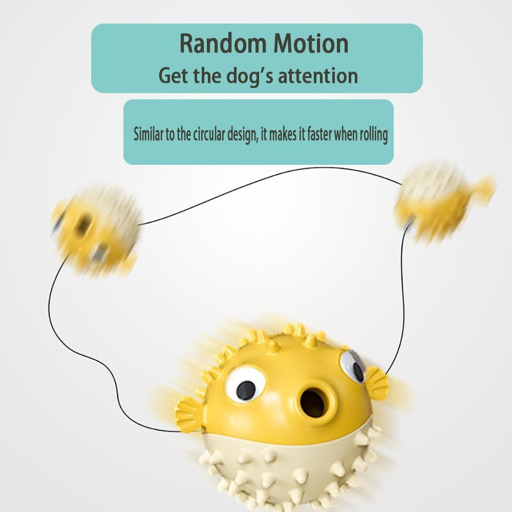 Interactive Treat Dispensing Dog Toy