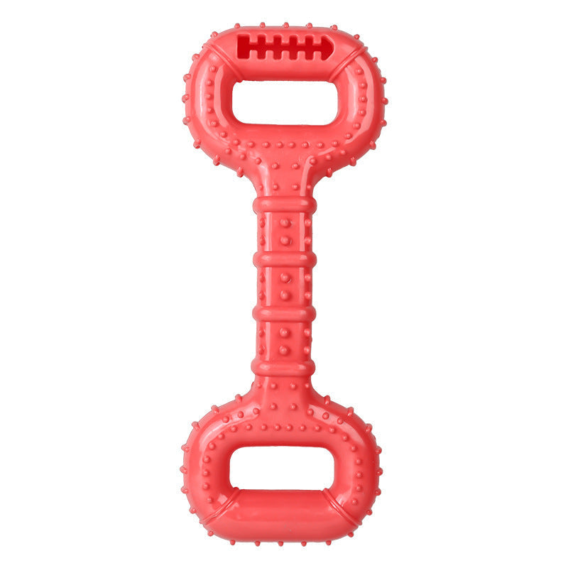 Interactive Dog Bone Toys With Pull Band, Dog Teething Toy