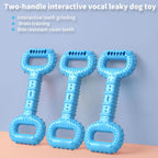 Interactive Dog Bone Toys With Pull Band, Dog Teething Toy
