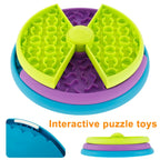 Interactive Slow Feeder Puzzle Bowl
