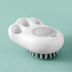 Durable Cat Paw Bath Brush – Fine Foaming Pet Grooming & Massage Brush