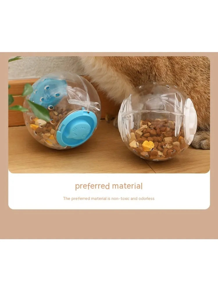 Interactive Treat Dispensing Pet Ball
