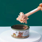 Long-Handle Pet Feeding Spoons