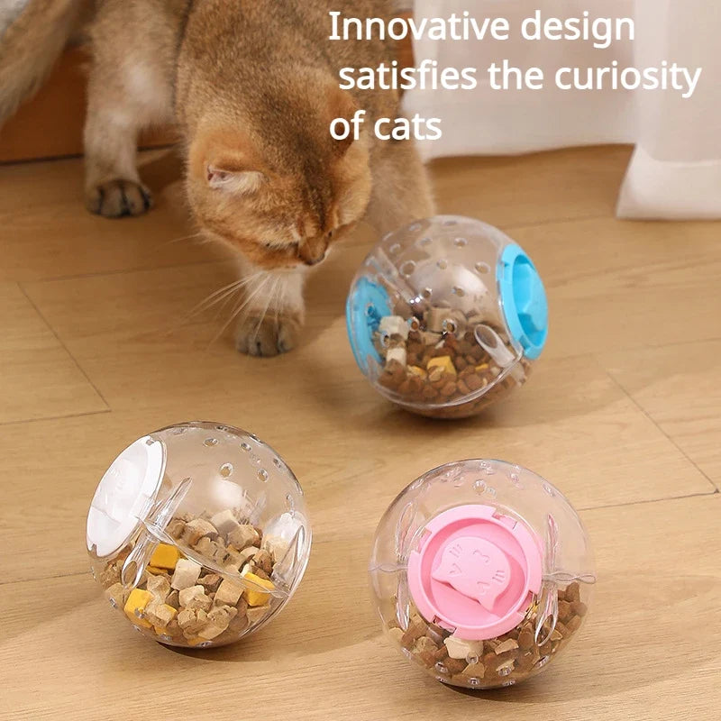 Interactive Treat Dispensing Pet Ball