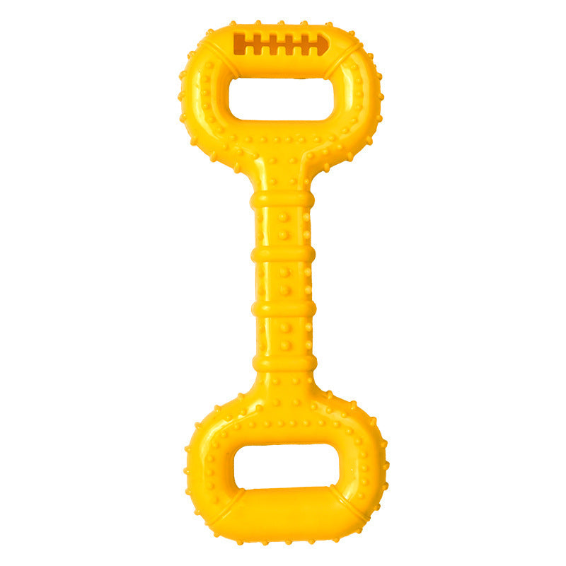 Interactive Dog Bone Toys With Pull Band, Dog Teething Toy