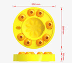 Dog Puzzle Slow Feeder Interactive IQ Toy Bowl