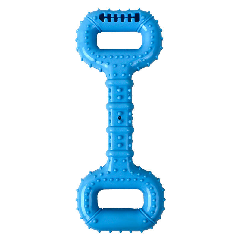 Interactive Dog Bone Toys With Pull Band, Dog Teething Toy