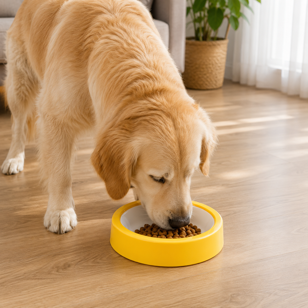 Non-Slip Slow Feeder Dog Bowl