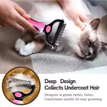 Self-Cleaning Pet Deshedding Brush
