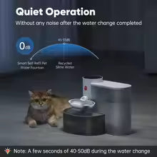 Smart Stainless Steel Pet Water Fountain