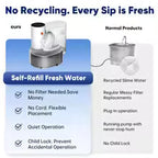 Smart Stainless Steel Pet Water Fountain