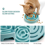 Non-Slip Slow Feeder Dog Bowl