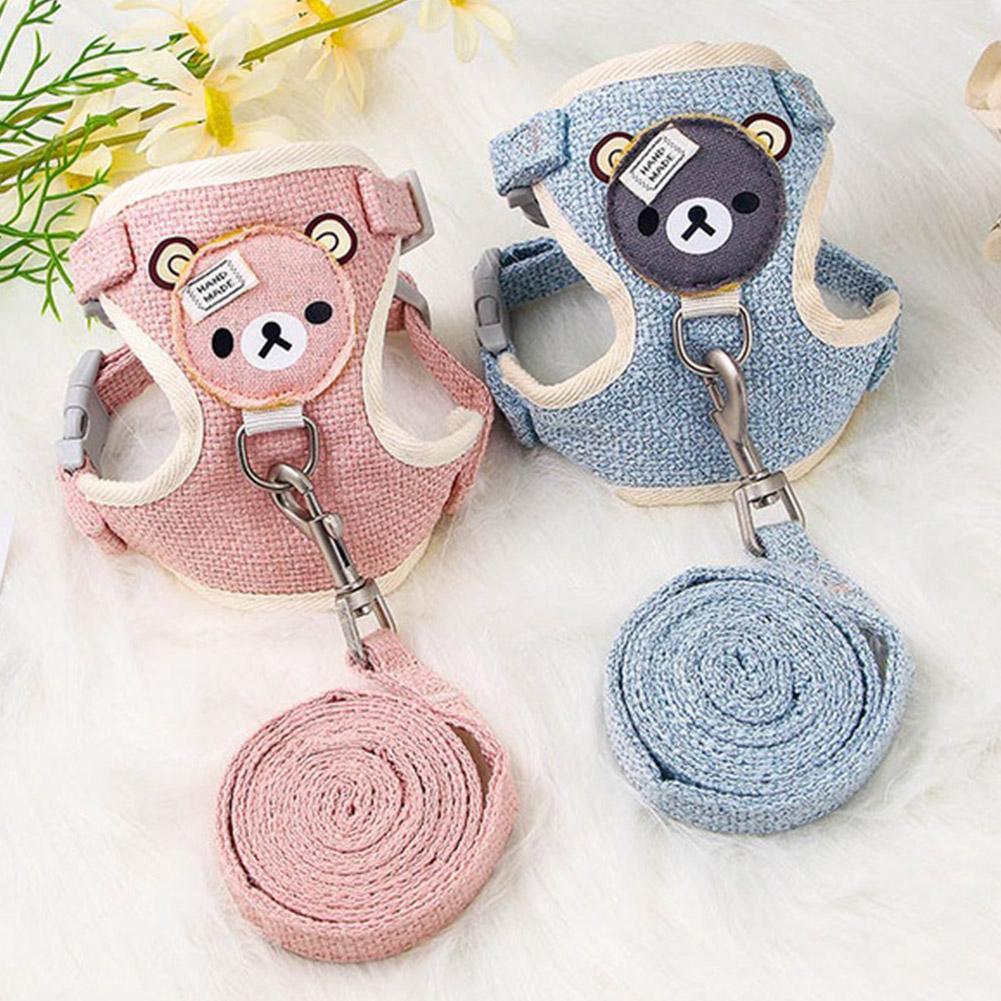 Adjustable Pet Harness & Leash Set