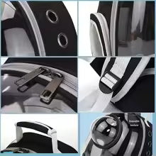 Transparent Space Capsule Pet Backpack