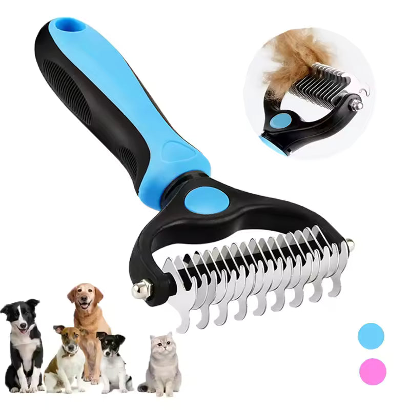 Self-Cleaning Pet Deshedding Brush
