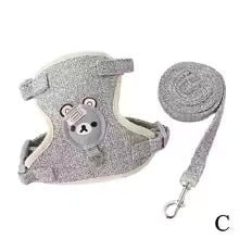 Adjustable Pet Harness & Leash Set