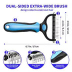 Self-Cleaning Pet Deshedding Brush