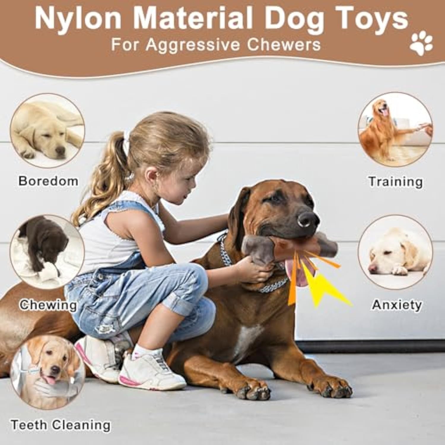 Indestructible Tough Dog Toys for Aggressive Chewers