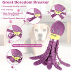 Plush Octopus Dog Snuffle Toy