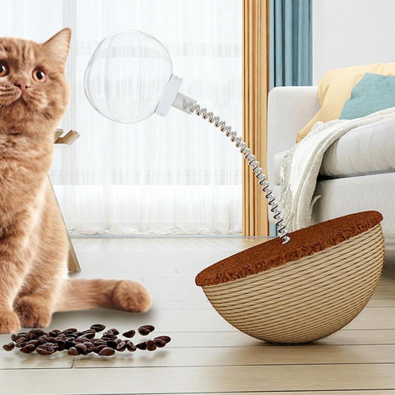 Auto-Balancing Cat Puzzle Feeder