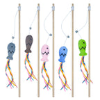 Cat Wand Toys Interactive Cat Toys With Catnip Fish