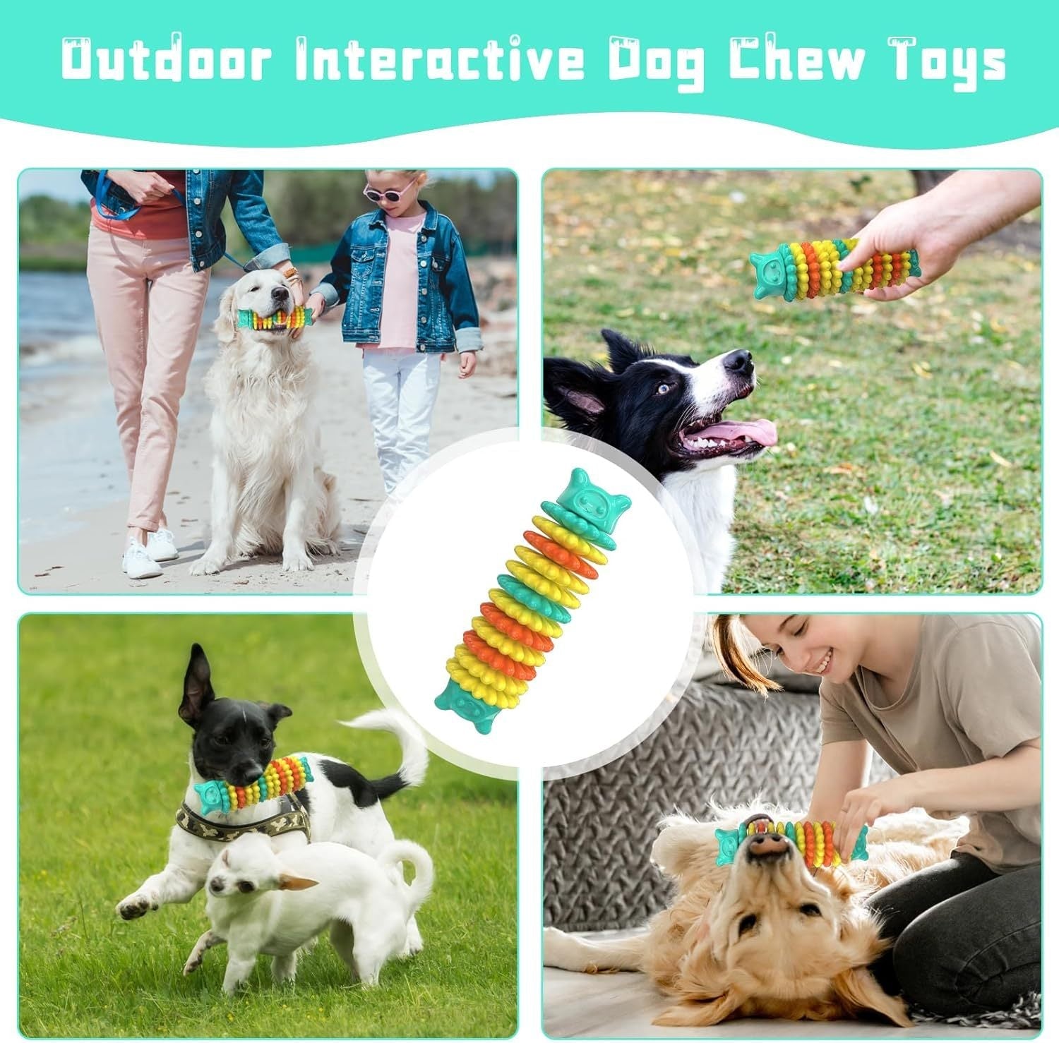 Durable Indestructible Dog Chew Toys for Aggressive Chewers