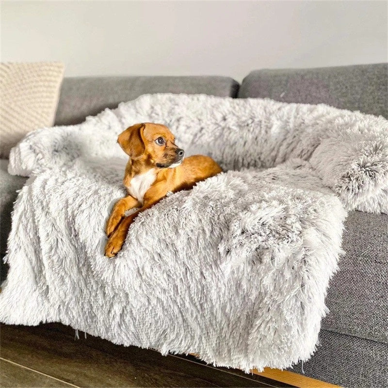Ultra Soft Plush Dog Bed