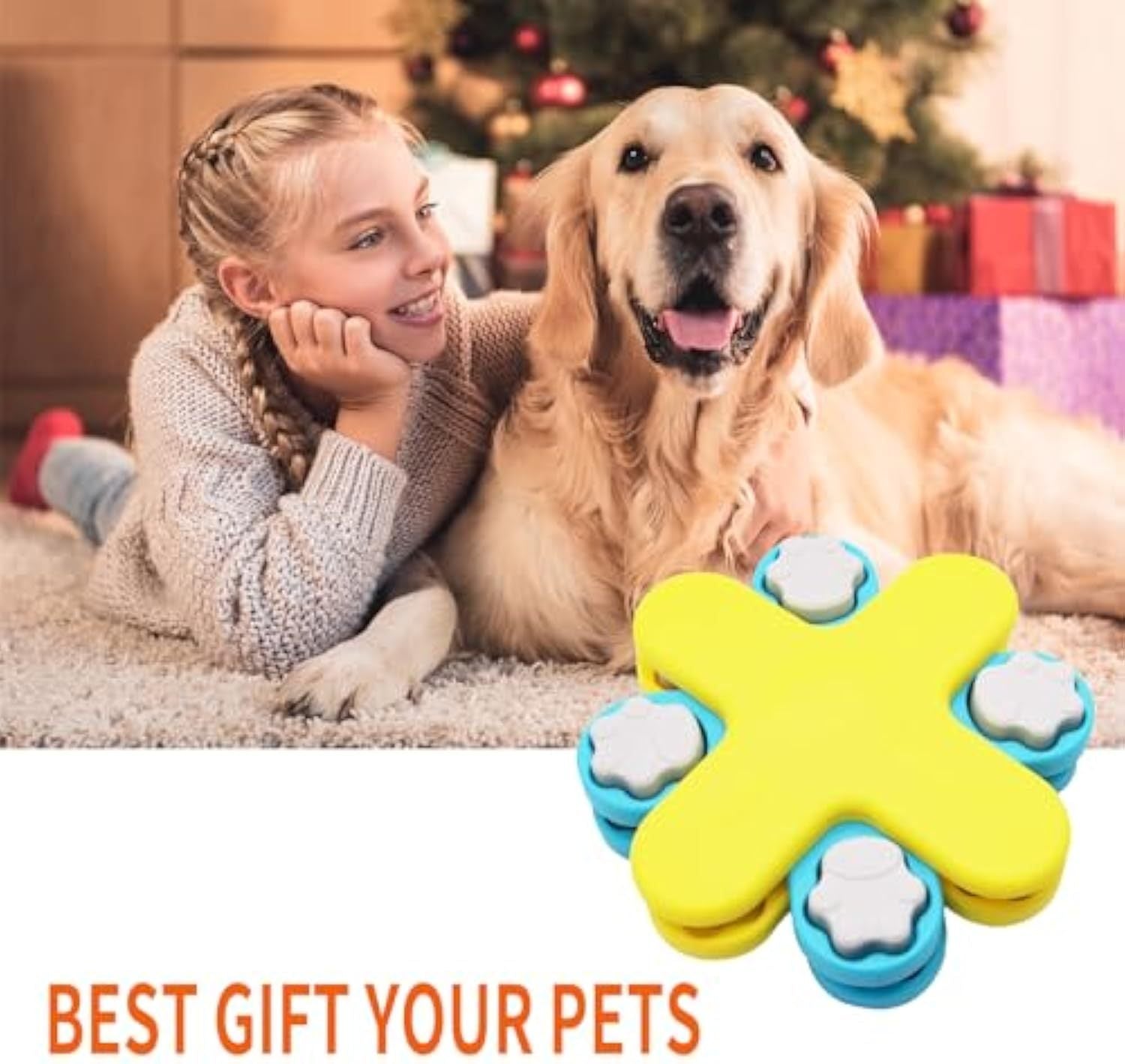 Dogs Food Puzzle Feeder Toys Interactive Dog Puzzle Toys