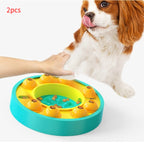 Dog Puzzle Slow Feeder Interactive IQ Toy Bowl