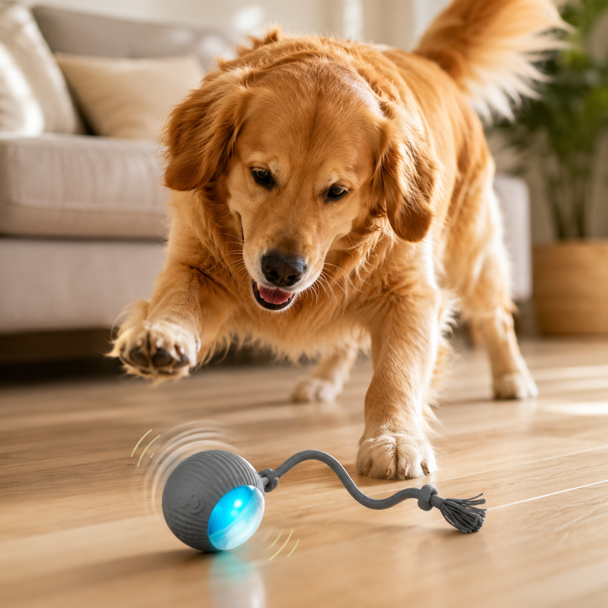 Smart Automatic Interactive Dog Ball