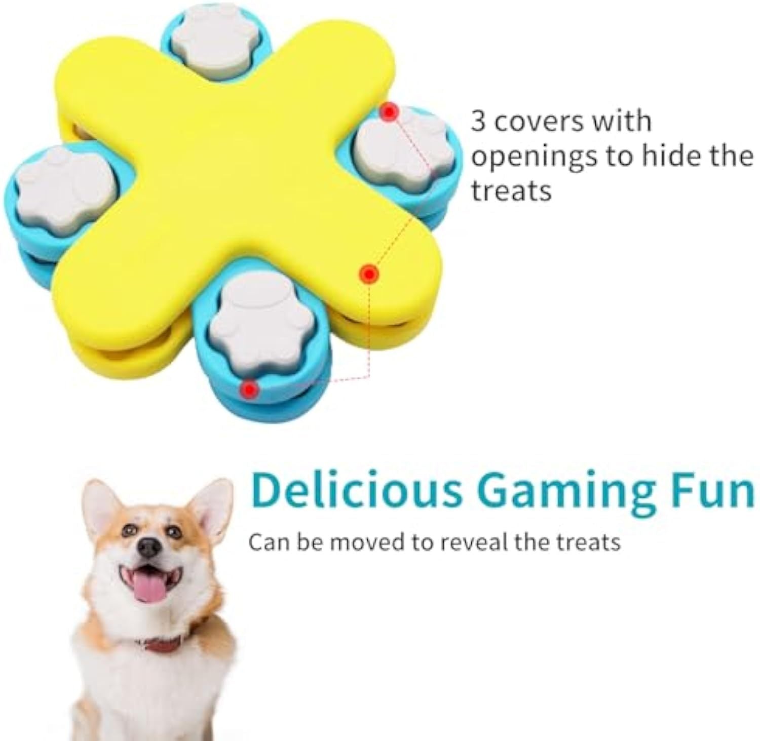 Dogs Food Puzzle Feeder Toys Interactive Dog Puzzle Toys