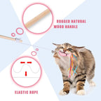 Cat Wand Toys Interactive Cat Toys With Catnip Fish