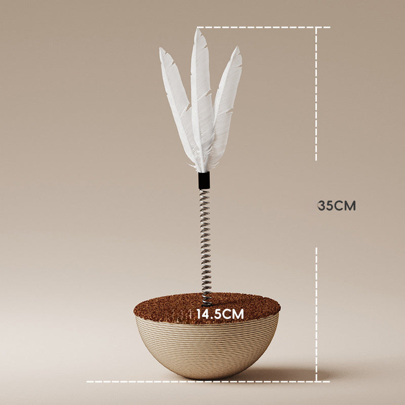 Auto-Balancing Cat Puzzle Feeder