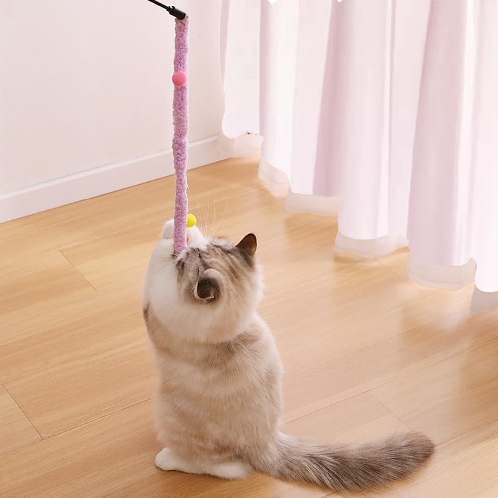 Colorful Cat Teaser Wand