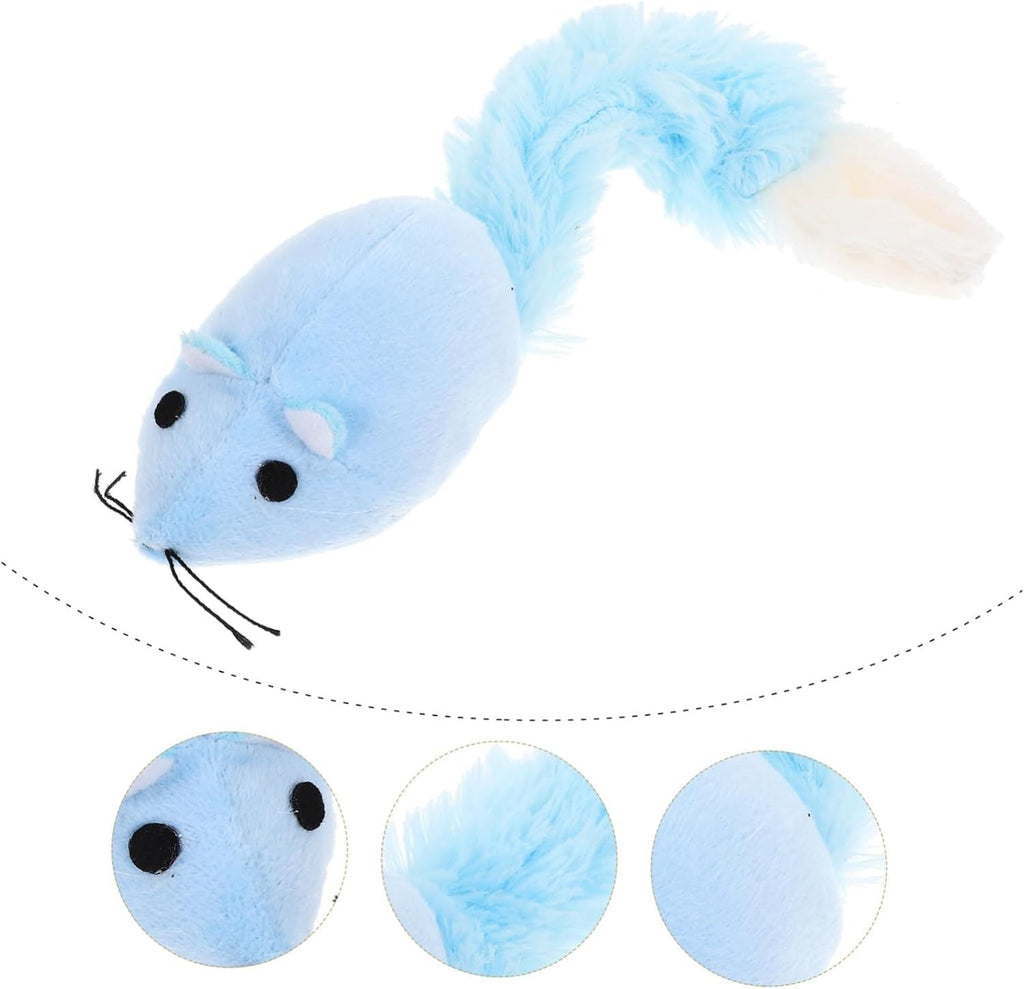 Cat Interactive Toys Mice Shape Kitten Toys