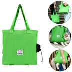 Large Canvas Pet Carrier Shoulder Bag