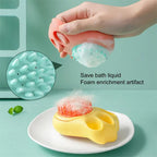 Durable Cat Paw Bath Brush – Fine Foaming Pet Grooming & Massage Brush