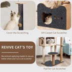 Self-Adhesive Cat Scratch Board