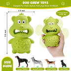 Indestructible Natural Rubber Toys for Chewers