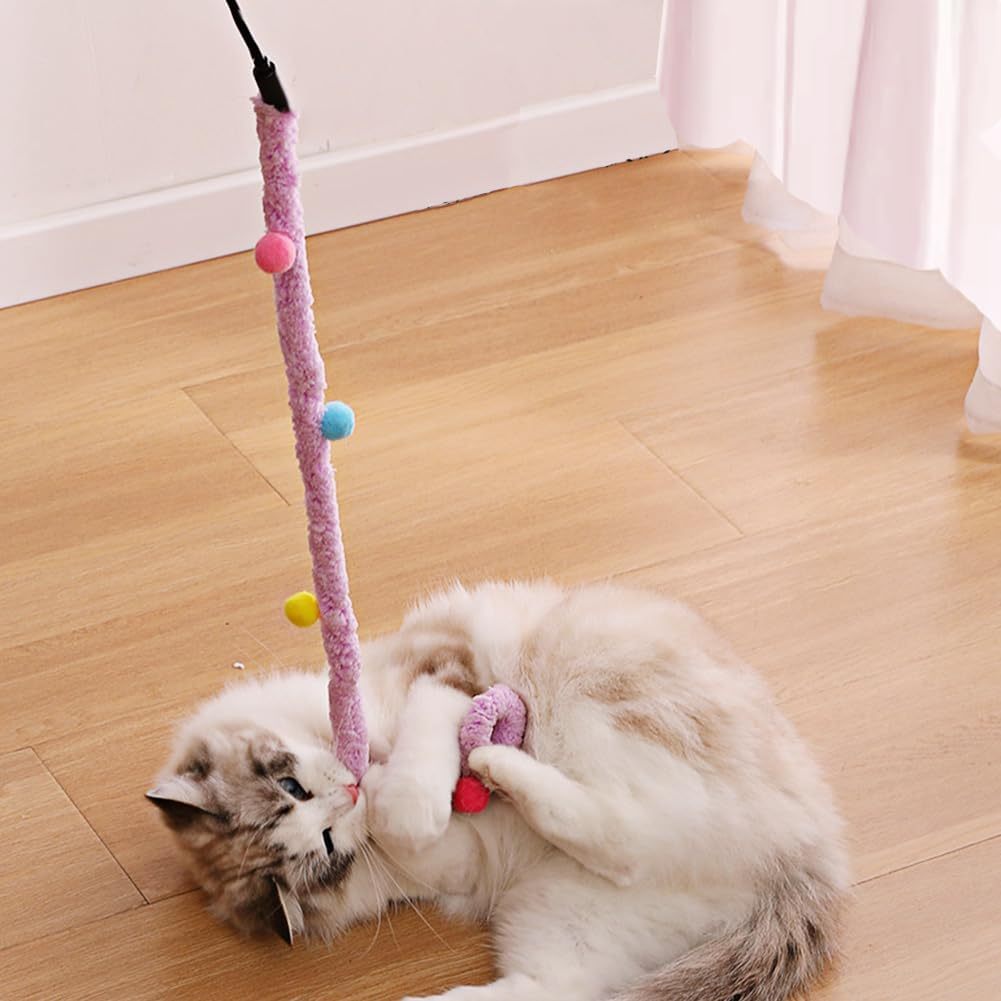 Colorful Cat Teaser Wand